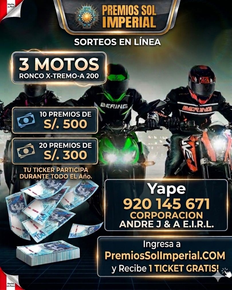 JUNIO CON SUERTE