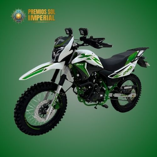 MOTO MARCA RONCO COLOR VERDE
