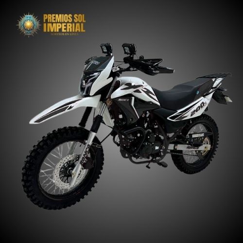 MOTO MARCA RONCO COLOR NEGRO