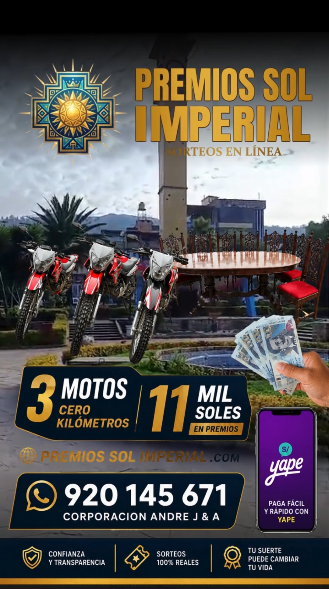 JUNIO CON SUERTE